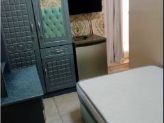 Furnished room with private balcony available for rent in BUSINESS BAY for muslims and indians only
